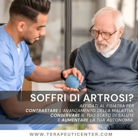 Soffri di artrosi? Affidati alla fisiatria per contrastare l'avanzamento della malattia, conservare il tuo stato di salute e aumentare la tua autonomia. Prenota subito!